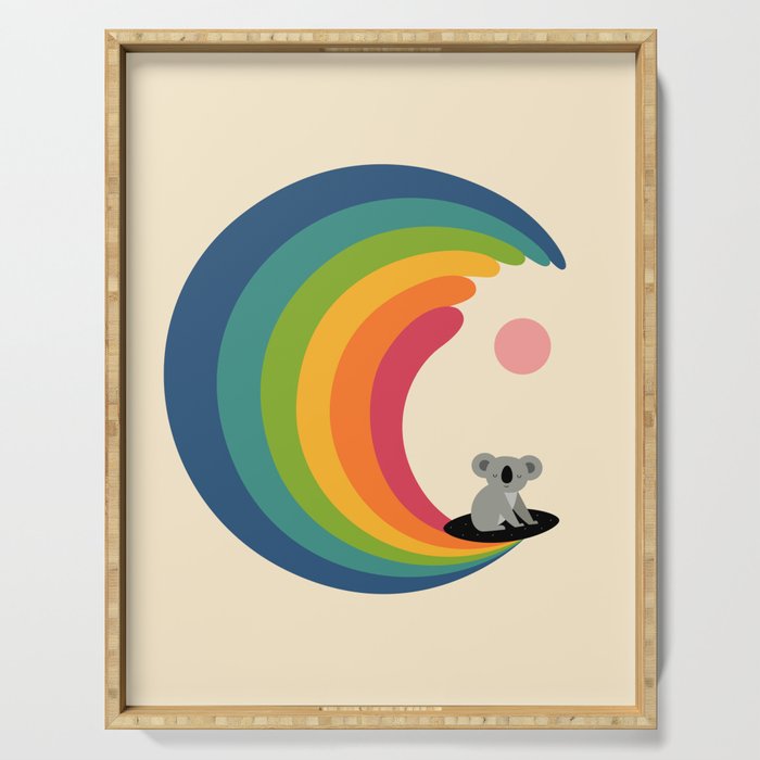 Dream Surfer Serving Tray Gallery Image 1
