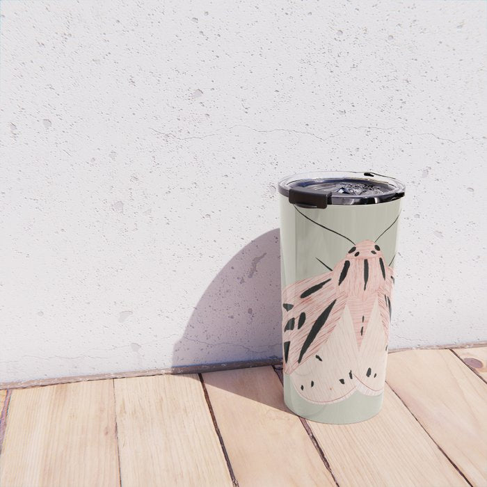 butterfly watercolor Travel Mug Gallery Image 4