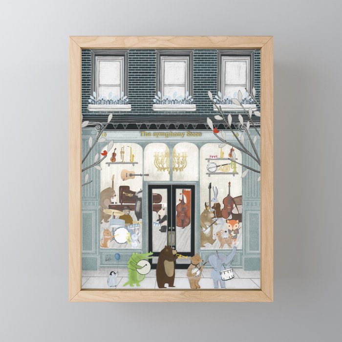 the symphony store Mini Art Print Gallery Image 1