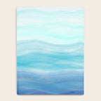 Sea Waves, Abstract Watercolor Painting Notebook Gallery Image 4