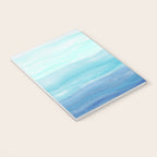 Sea Waves, Abstract Watercolor Painting Notebook Gallery Image 3