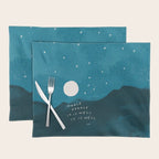 "Inhale Exhale It is Well It Is Well" Placemat Gallery Image 1