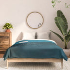 "Inhale Exhale It is Well It Is Well" Comforter Gallery Image 3