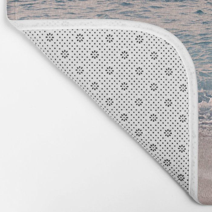 ROSEGOLD BEACH MORNING LANDSCAPE Bath Mat Gallery Image 2