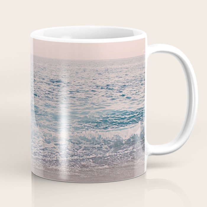 ROSEGOLD BEACH MORNING LANDSCAPE Coffee Mug Gallery Image 1