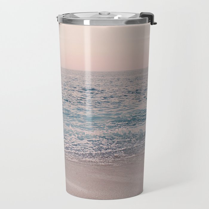 ROSEGOLD BEACH MORNING LANDSCAPE Travel Mug Gallery Image 2