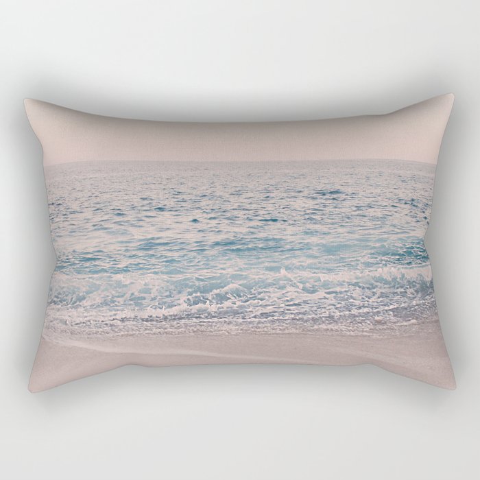 ROSEGOLD BEACH MORNING LANDSCAPE Rectangular Pillow