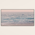 ROSEGOLD BEACH MORNING LANDSCAPE Desk Mat Gallery Image 3