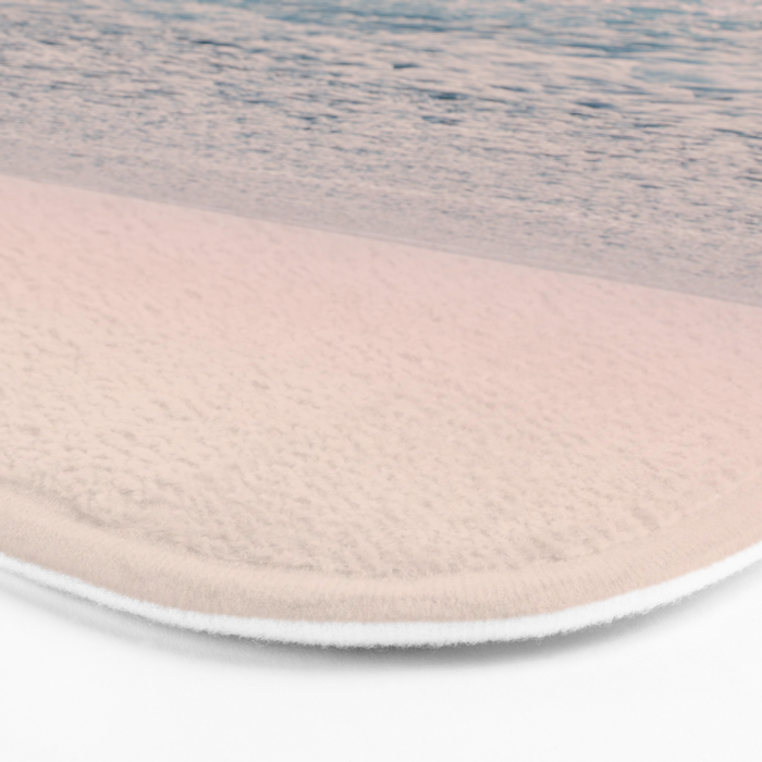 ROSEGOLD BEACH MORNING LANDSCAPE Bath Mat Gallery Image 3