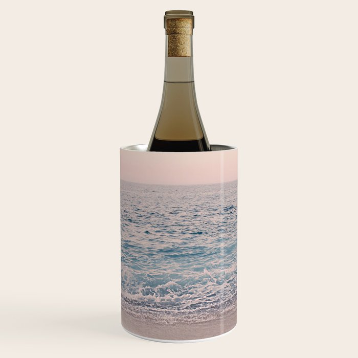 ROSEGOLD BEACH MORNING LANDSCAPE Wine Chiller Gallery Image 1