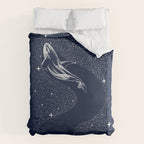 starry orca Duvet Cover Gallery Image 6