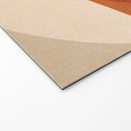 abstract retro shapes earthy 3 Welcome Mat Gallery Image 2