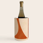 abstract retro shapes earthy 3 Wine Chiller Gallery Image 1