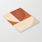 abstract retro shapes earthy 3 Notebook Gallery Image 2