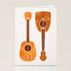 Hawaiian Ukuleles Stationery Card Gallery Image 2
