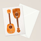 Hawaiian Ukuleles Stationery Card Gallery Image 2
