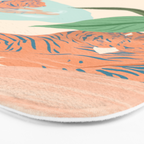 Chilling Tigers Bath Mat Gallery Image 3