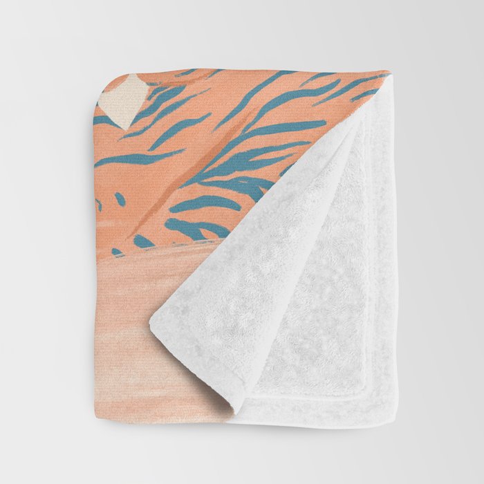 Chilling Tigers Throw Blanket Gallery Image 3