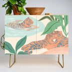 Chilling Tigers Credenza Gallery Image 1