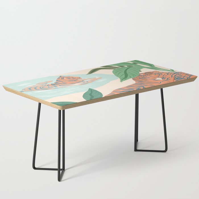 Chilling Tigers Coffee Table Gallery Image 1