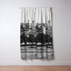 Tower of London, England, 19th Century vintage black and white photographic art print Window Curtain Gallery Image 3
