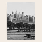 Tower of London, England, 19th Century vintage black and white photographic art print Poster Gallery Image 4