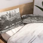 Tower of London, England, 19th Century vintage black and white photographic art print Pillow Sham Gallery Image 2