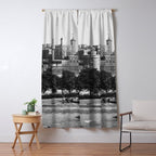 Tower of London, England, 19th Century vintage black and white photographic art print Window Curtain Gallery Image 5