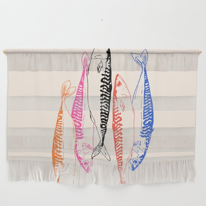 Mackerel Retro Wall Hanging Gallery Image 1