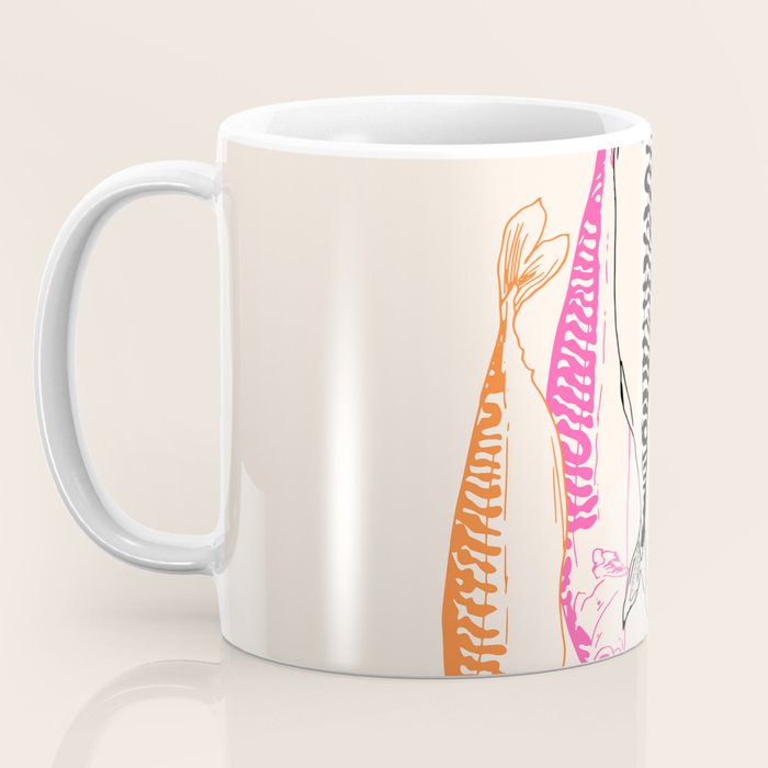 Mackerel Retro Coffee Mug Gallery Image 3
