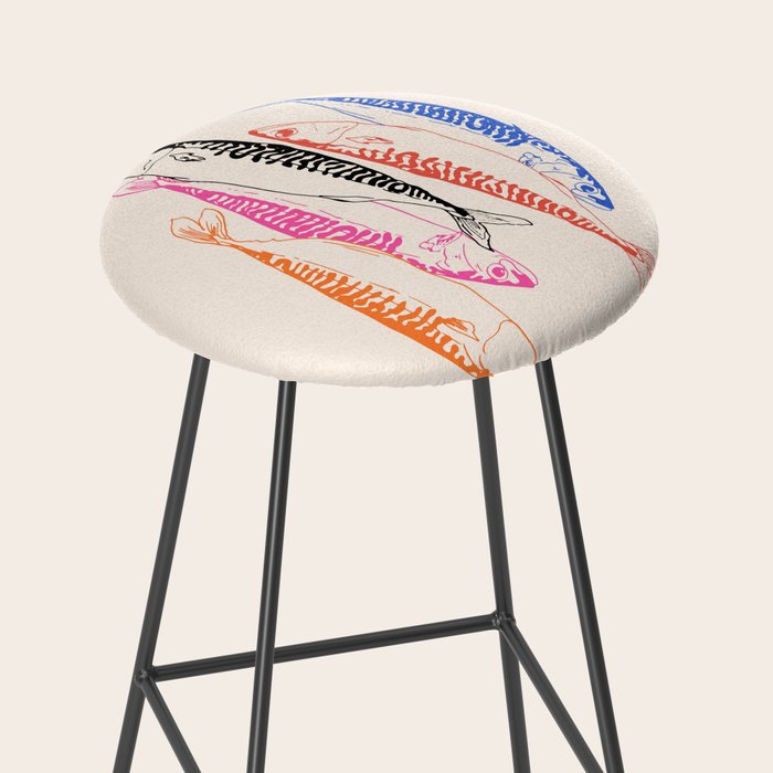 Mackerel Retro Stool Gallery Image 2