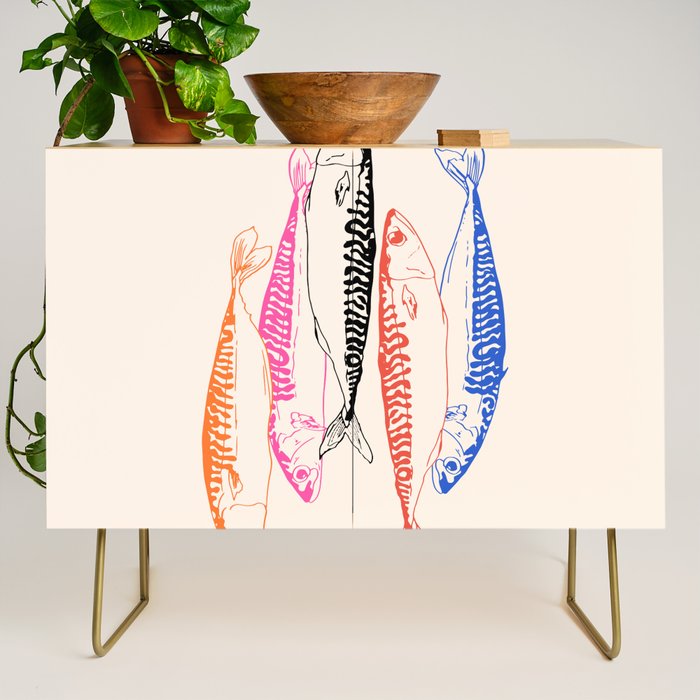 Mackerel Retro Credenza Gallery Image 1