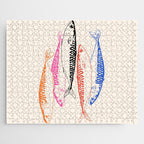 Mackerel Retro Jigsaw Puzzle Gallery Image 1