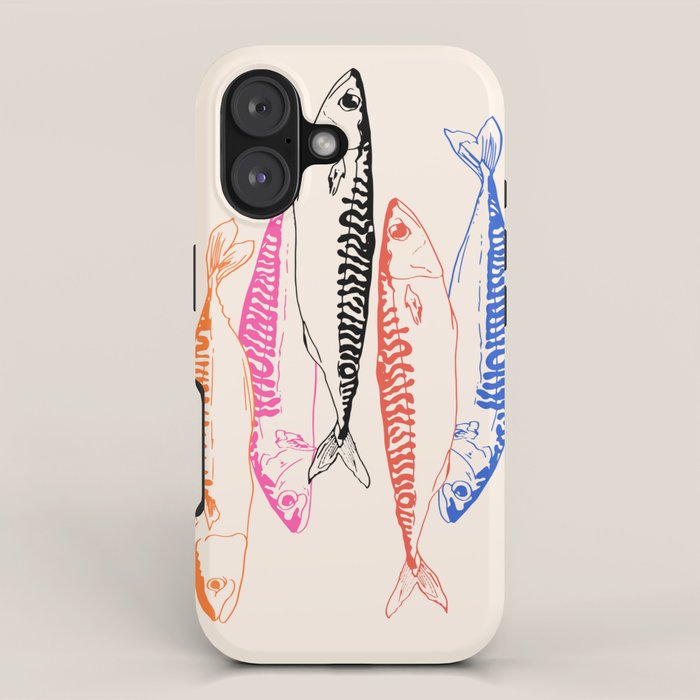 Mackerel Retro iPhone Case Gallery Image 1