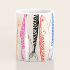 Mackerel Retro Coffee Mug Gallery Image 4