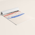 Mackerel Retro Yoga Mat Gallery Image 2