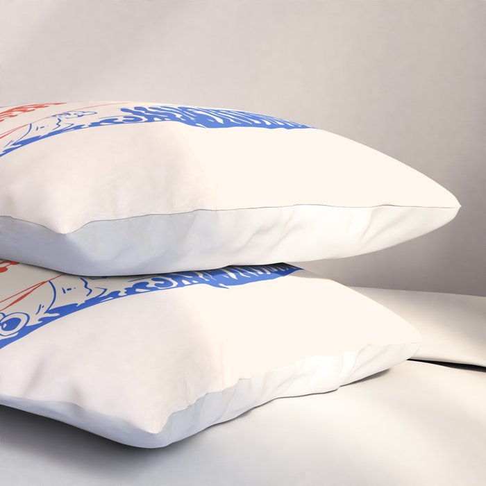 Mackerel Retro Pillow Sham Gallery Image 3