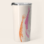 Mackerel Retro Travel Mug Gallery Image 3
