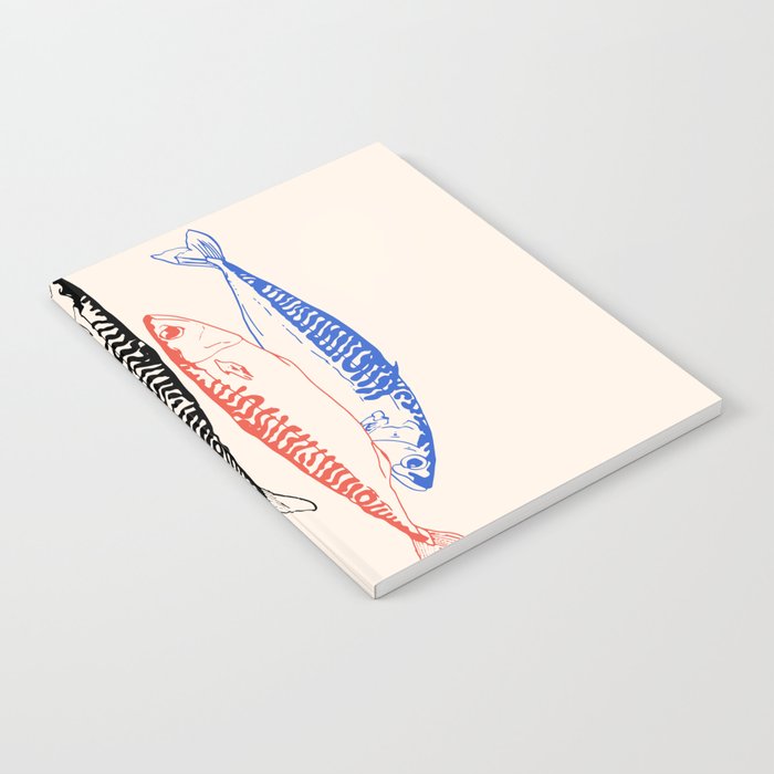 Mackerel Retro Notebook Gallery Image 2