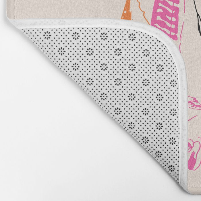Mackerel Retro Bath Mat Gallery Image 2