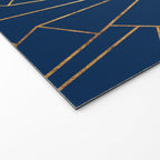 Navy Blue Art Deco - Large Scale Welcome Mat Gallery Image 2