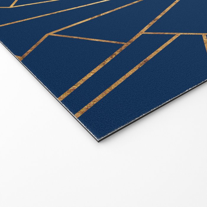 Navy Blue Art Deco - Large Scale Welcome Mat Gallery Image 2