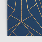 Navy Blue Art Deco - Large Scale Poster Gallery Image 3