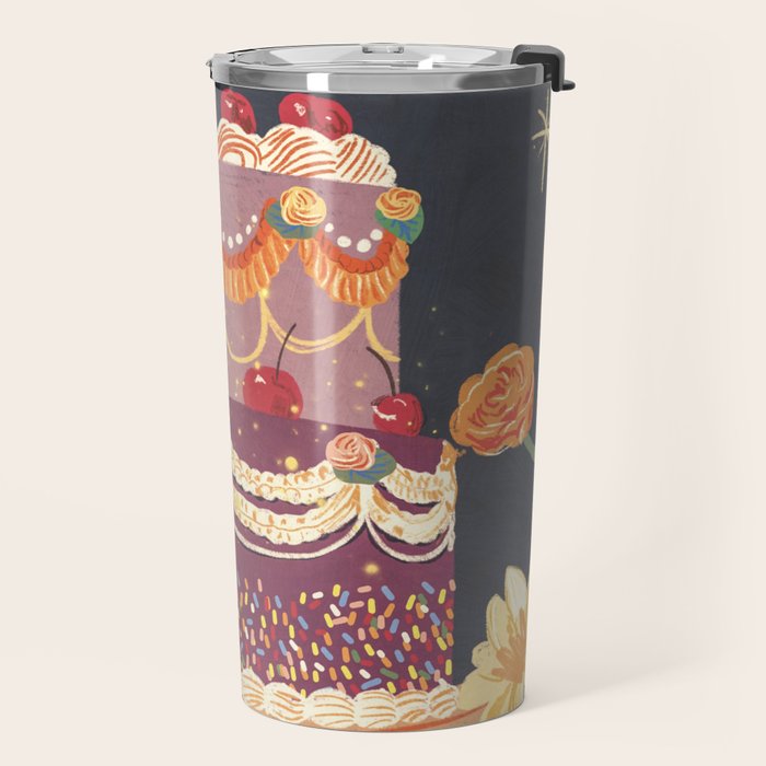 Cherries on top Travel Mug Gallery Image 2