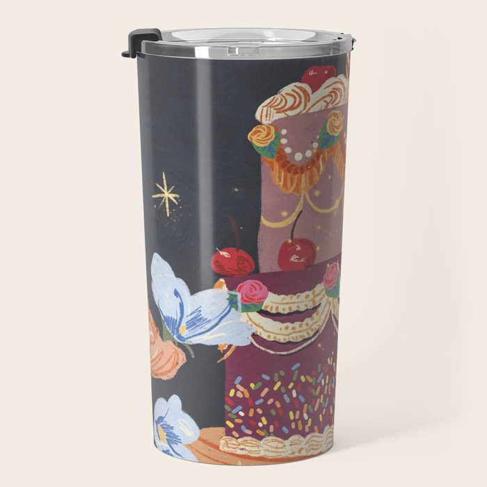 Cherries on top Travel Mug Gallery Image 3
