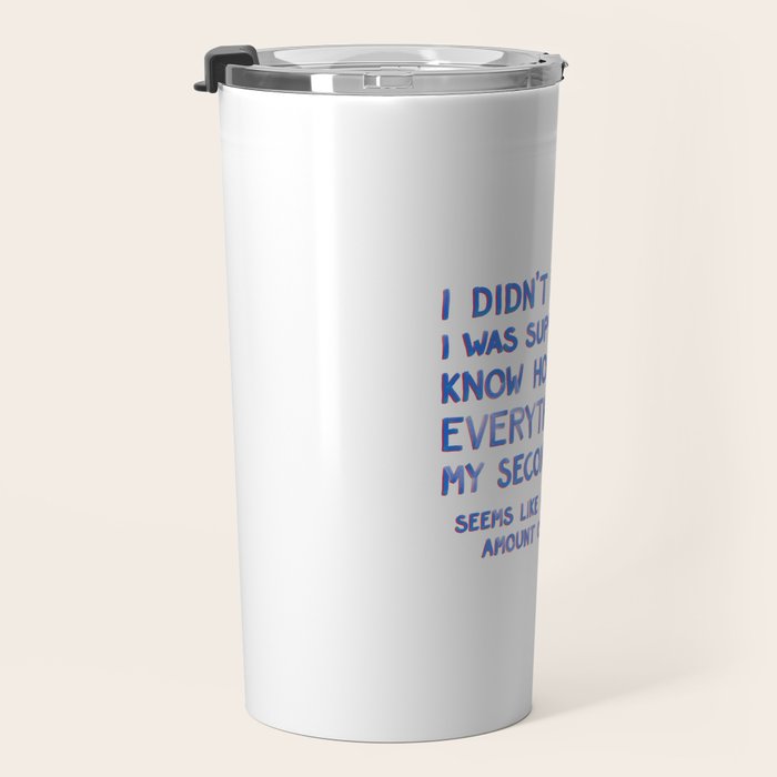This Is My Second Rodeo Travel Mug Gallery Image 3