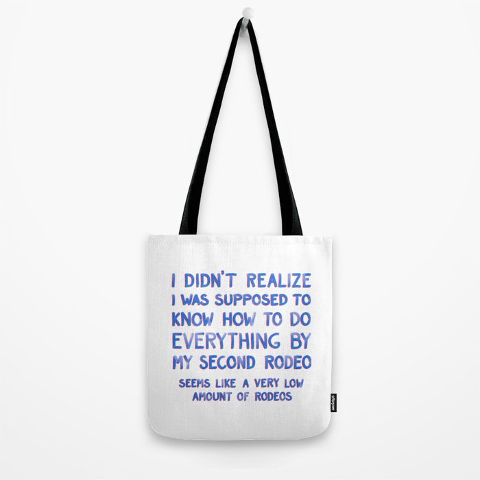 This Is My Second Rodeo Tote Bag Gallery Image 2