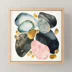 Pebble Abstract Mini Art Print Gallery Image 1