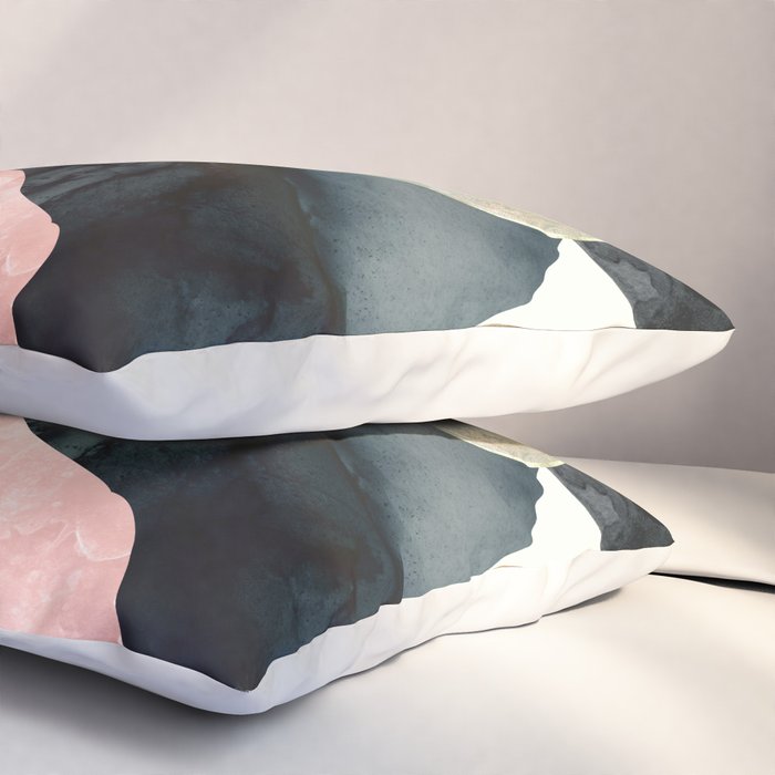 Pebble Abstract Pillow Sham Gallery Image 3