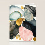 Pebble Abstract Stationery Card Gallery Image 2